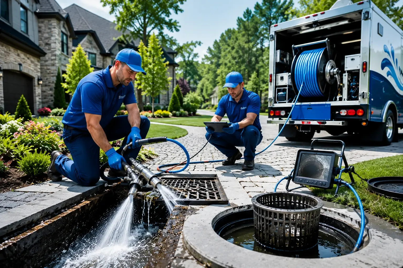 Local outdoor drain cleaning professionals in Highland, CA
